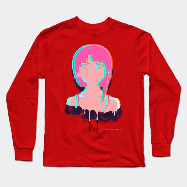 Lain <3 Long Sleeve T-Shirt by mayfexe